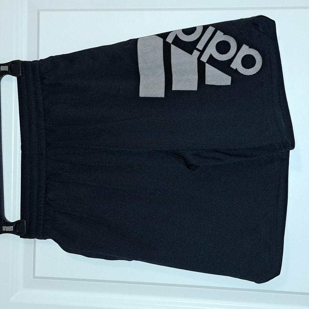 Black adidas shorts